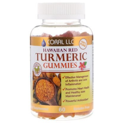 CORAL LLC, Hawaiian Red Turmeric, 60 Gummies (Discontinued Item)