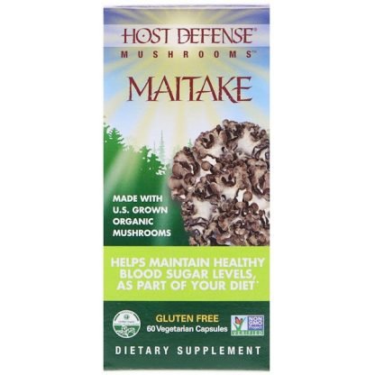 Fungi Perfecti, マッシュルーム オーガニック舞茸 植物性カプセル60粒