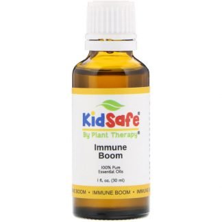 Plant Therapy, KidSafe、100%ピュアエッセンシャルオイル、免疫力向上、1液量オンス (30 ml) (Discontinued Item)