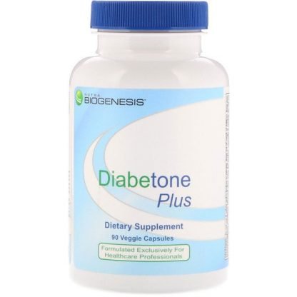 Nutra BioGenesis, Diabetone Plus、植物性カプセル90錠