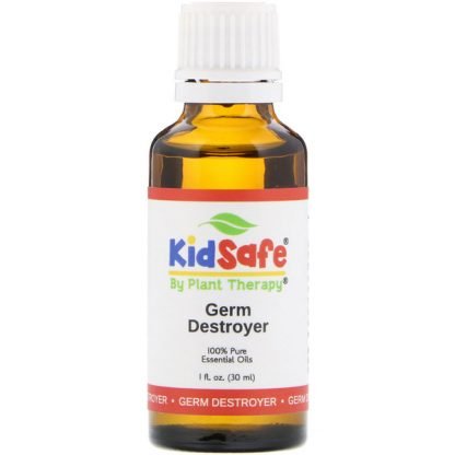 Plant Therapy, KidSafe, 100% Pure Essential Oil, Germ Destroyer, 1 fl oz (30 ml) (Discontinued Item)