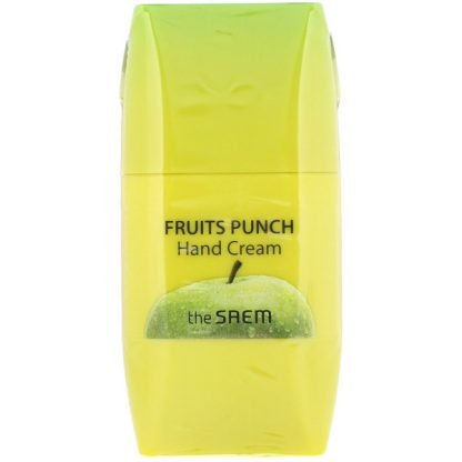 The Saem, フルーツパンチハンドクリーム、アップル、1.69 fl oz (50 ml) (Discontinued Item)