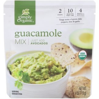 Simply Organic, Organic, Guacamole Mix, 4 oz (113 g)