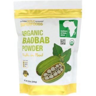 California Gold Nutrition, スーパーフード、オーガニックバオバブパウダー、8.5 oz (240 g)
