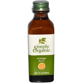Simply Organic, オレンジ フレーバー、 2 fl oz (59 ml)