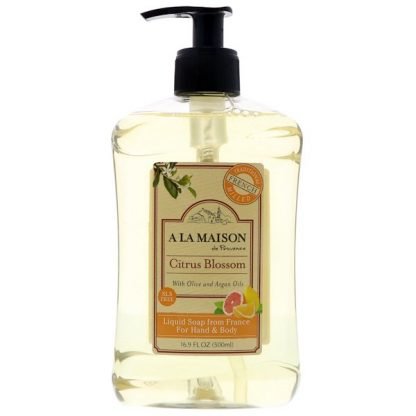 A La Maison de Provence, 液体ハンド＆ボディソープ、シトラスブロッサム、16.9 fl oz (500 ml)