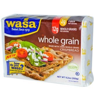 Wasa Flatbread, クリスプブレッド、全粒粉、 9.2 オンス (260 g)