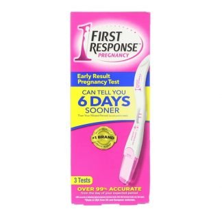 First Response, 早期妊娠テスト、3回分