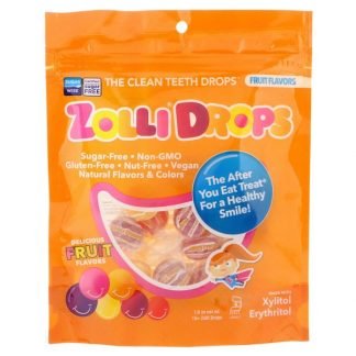 Zollipops , ゾリドロップス、クリーンティースドロップス、フルーツ味、15個以上のゾリドロップス、1.6 oz