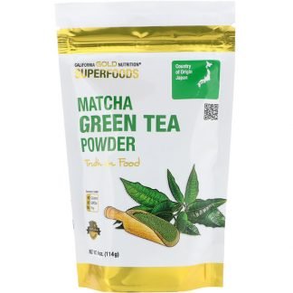 California Gold Nutrition, スーパーフード、抹茶パウダー、4 oz (114 g)