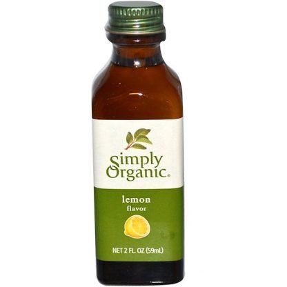 Simply Organic, レモン・フレーバー、2液量オンス (59 ml)