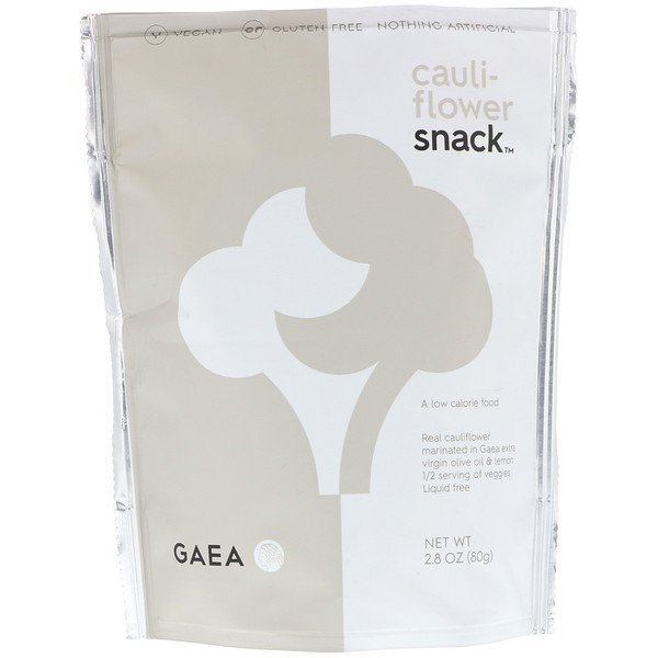 Gaea, カリフラワースナック、2.8 oz (80 g)