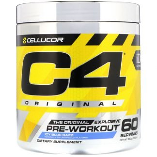 Cellucor, C4オリジナル・エクスプローシブ、プレワークアウト、アイシーブルーラズ、13.8オンス (390g)