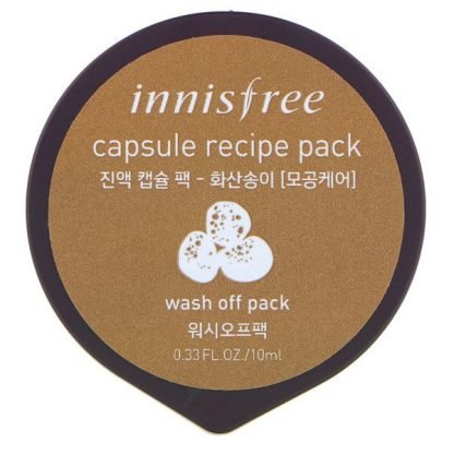 Innisfree, カプセルレシピパック、ボルカニッククラスター、0.33 fl oz (10 ml)