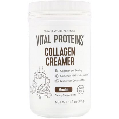 Vital Proteins, コラーゲンクリーマー、モカ、11.2 oz (317 g)