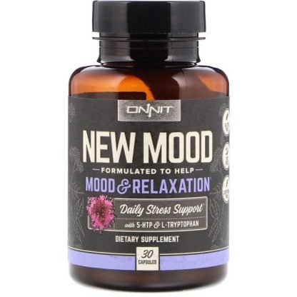 Onnit, ニュームード、気分＆リラクゼーション、30カプセル