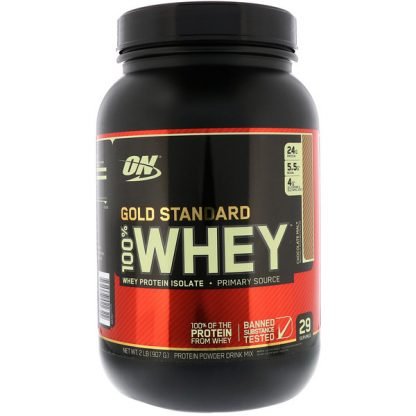 Optimum Nutrition, Gold Standard 100％ Whey（ゴールドスタンダード100％ホエイ）、チョコレートモルト、907g（2ポンド）