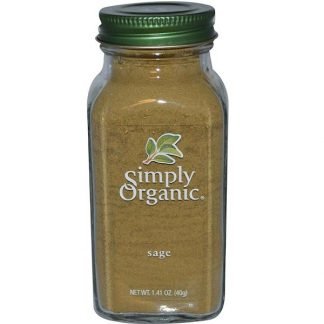 Simply Organic, セージ, 1.41 オンス (40 g)