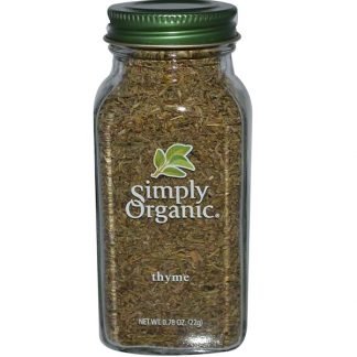 Simply Organic, タイム、0.78 oz (22 g)