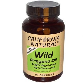 California Natural, ワイルド オレガノ オイル, 90カプセル