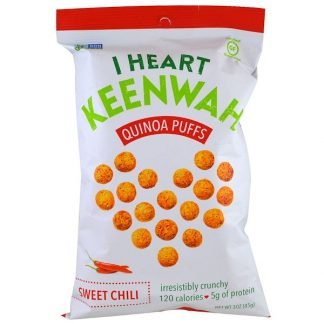 I Heart Keenwah, キヌアパフ, スイートチリ, 3 oz (85 g) (Discontinued Item)