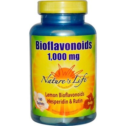 Nature's Life, バイオフラボノイド , 1,000 mg, 100 錠