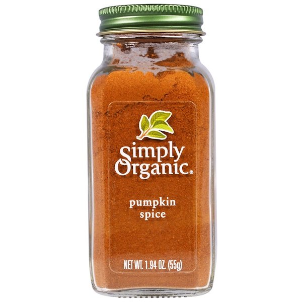 Simply Organic, パンプキンスパイス、1.94 oz (55 g)