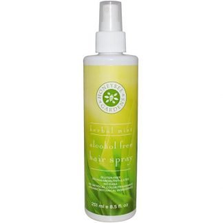 Honeybee Gardens, アルコール・フリー・ヘアースプレー、ハーバル・ミント、 8.5 液量オンス (251 ml)