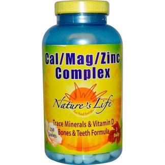 Nature's Life, カル / マグ / 亜鉛 コンプレックス、250 錠