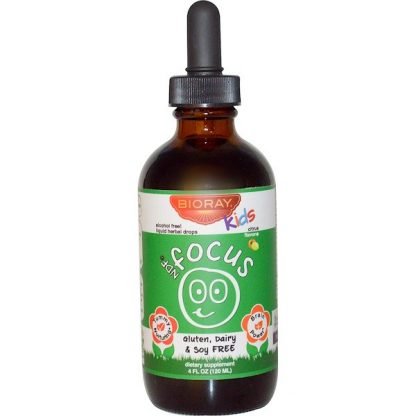 Bioray, キッズ、 NDF Focus、シトラス・フレーバー、 4 液量オンス (120 ml)
