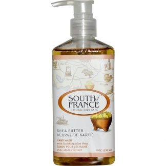 South of France, シアバター, 和らげるアロエベラ配合 ハンドウォッシュ, 8 オンス (236 ml)