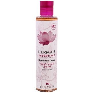 Derma E, エッセンシャルズ、ラディアンス トナー、グリコール酸 & ルイボス、6 fl oz (175 ml)