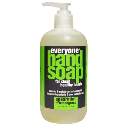 Everyone,  ハンドソープ、スペアミント+レモングラス、12.75 fl oz (377 ml)