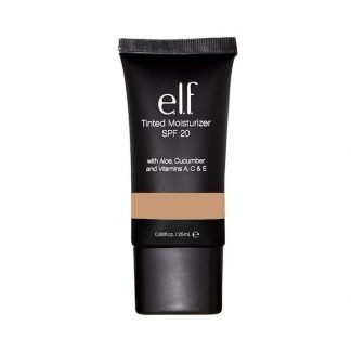 E.L.F. Cosmetics, ティンテッド・モイスチャライザー、SPF 20 サンスクリーン、ベージュ、0.85 液体 オンス（25 ml）