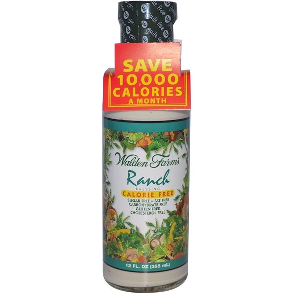 Walden Farms, ランチドレッシング, 12 液量オンス (355 ml)