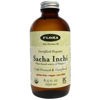 Flora, オーガニックサチャインチ、ピュアプレミアムオイル、8.5 fl oz (250 ml)