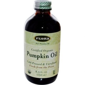 Flora, 有機認定カボチャオイル、8.5 fl oz (250 ml)