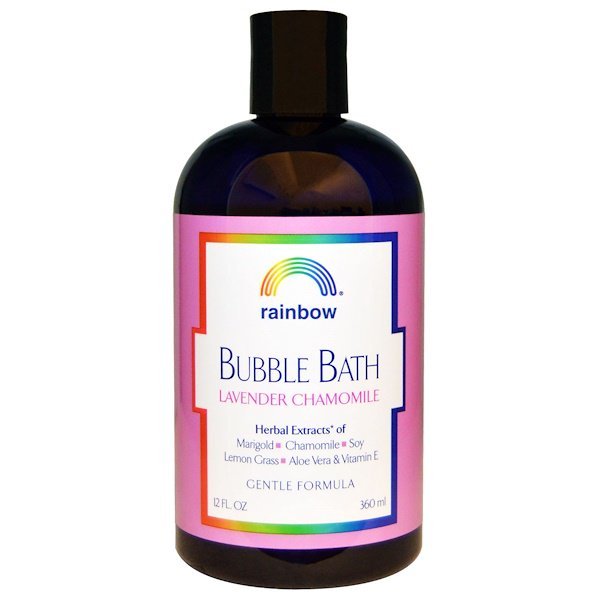 Rainbow Research, バブルバス、 ラベンダー カモミール、 ジェントルフォーミュラ、 12 fl oz (360 ml)