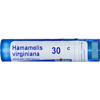 Boiron, Single Remedies, Hamamelis Virginiana（ハマメリス バージニアナ）、30C、約80ペレット