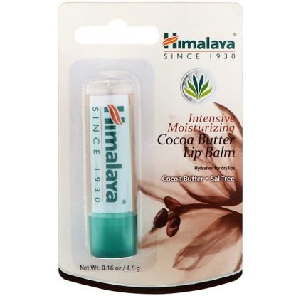 Himalaya, インテンシブモイスチャライジング・ココアバターリップバーム、0.16 oz (4.5 g)