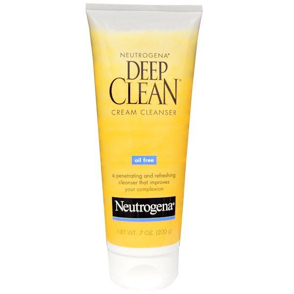 Neutrogena, ディープクリーン・クリームクレンザー、 7 オンス (200 g)