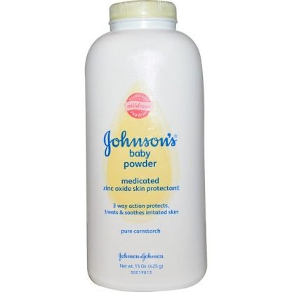 Johnson's, ベビーパウダー、薬用、15オンス（425 g）