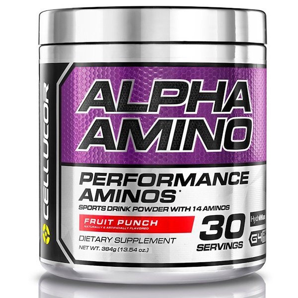 Cellucor, アルファアミノ、パフォーマンスBCAA、フルーツポンチ 13.4 oz (381 g)