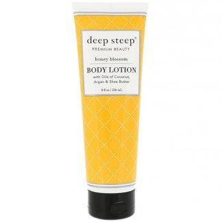 Deep Steep, Body Lotion, Honey Blossom, 8 fl oz (236 ml) (Discontinued Item)