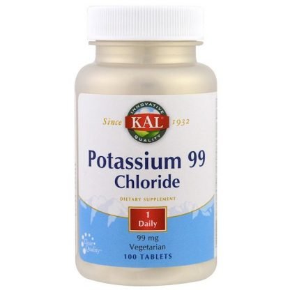 KAL, カリウム99クロライド、99mg、100錠
