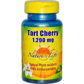 Nature's Life, タルト・チェリー、1,200 mg、タブレット30 錠