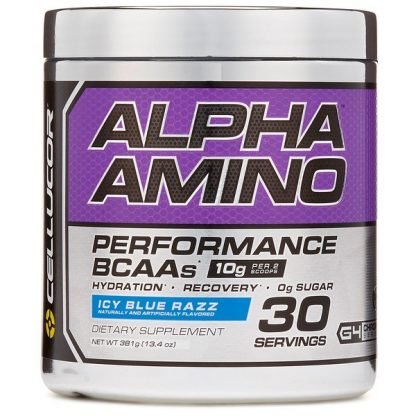 Cellucor, アルファアミノ、パフォーマンスBCAA、アイシーブルーラズ、13.4 oz (381 g)