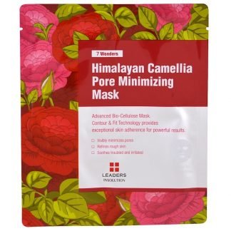 Leaders, 7 Wonders, Himalayan Camellia Pore Minimizing Mask, 1 Sheet, 1.01 fl oz (30 ml)