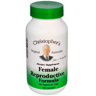 Christopher's Original Formulas, フィーメルリプロダクティブフォーミュラ、 450 mg、 100ベジキャップ