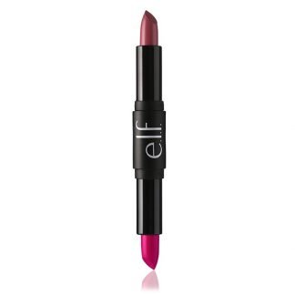 E.L.F. Cosmetics, デイトゥナイト、リップスティックデュオ、アイラブピンク、0.05オンス (1.5 g)
